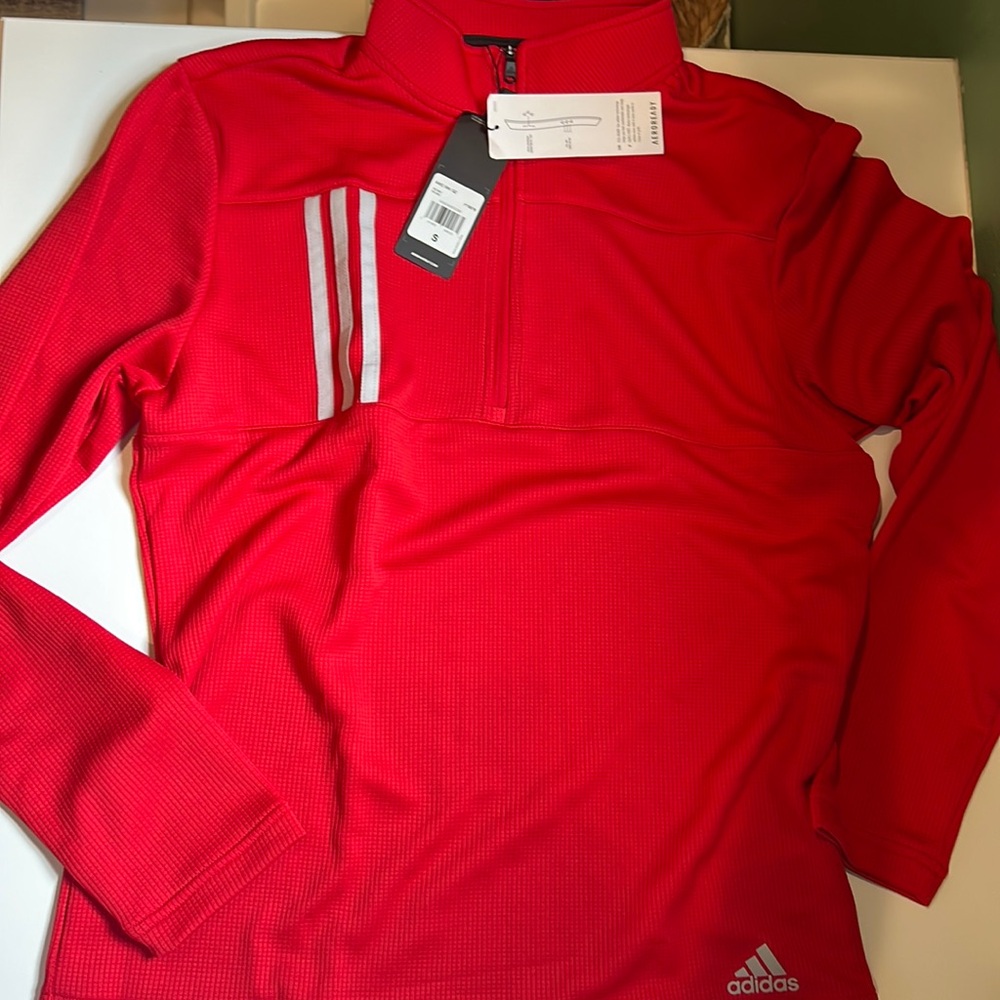 Adidas Golf quarter zip size small